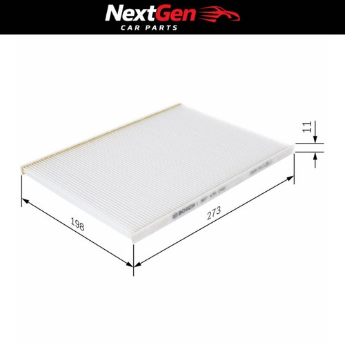 Cabin filter bosch - filter, m5049