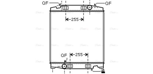 Ava coolant radiator - coolant, iv2066