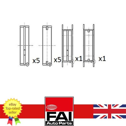 Crankshaft bearing for audi - bearing,