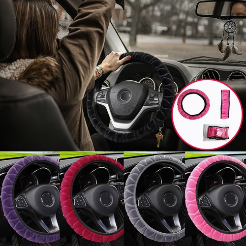 Winter auto steering wheel - winter,