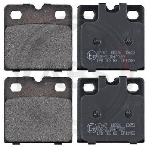 Original brake pad set - a.b.s.,