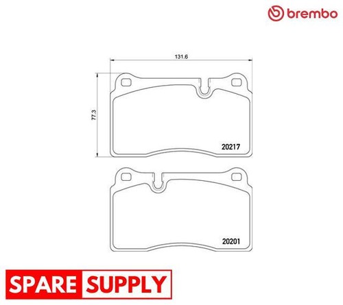 Brake pad set disc - set,,