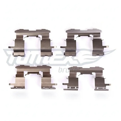 Brake pad fitting - brake, front