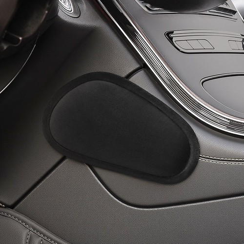 Black car knee cushion soft - black,