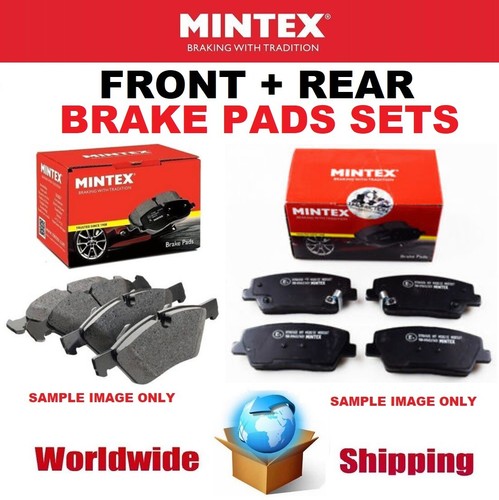 Mintex front rear - rear, pads