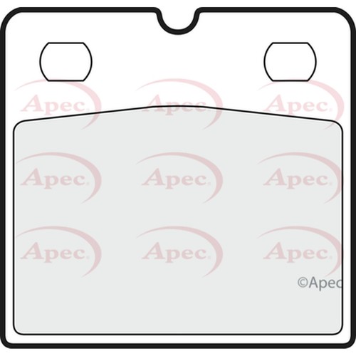 Brake pads set for aston - pads,