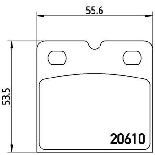 Brembo prime brake pad - prime,