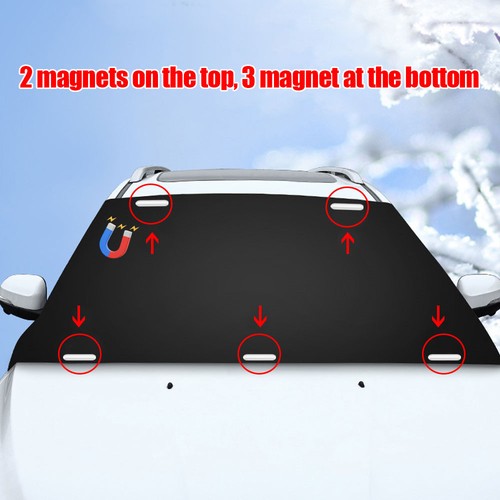 Magnet winter sunshade half - 1x,