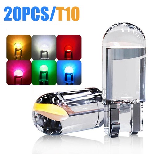 20x t10 led cob green - t10,